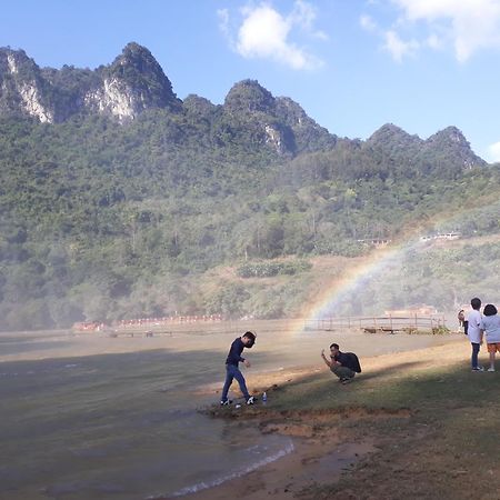 Yến Nhi Bản Giốc Homestay - Nhà sàn đá cổ Cao Bang Esterno foto