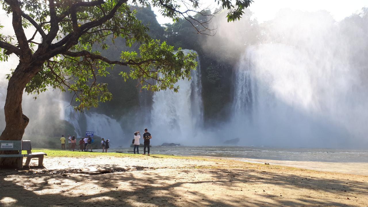 Yến Nhi Bản Giốc Homestay - Nhà sàn đá cổ Cao Bang Esterno foto