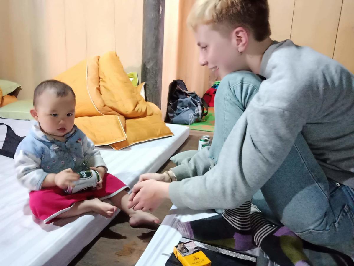 Yến Nhi Bản Giốc Homestay - Nhà sàn đá cổ Cao Bang Esterno foto