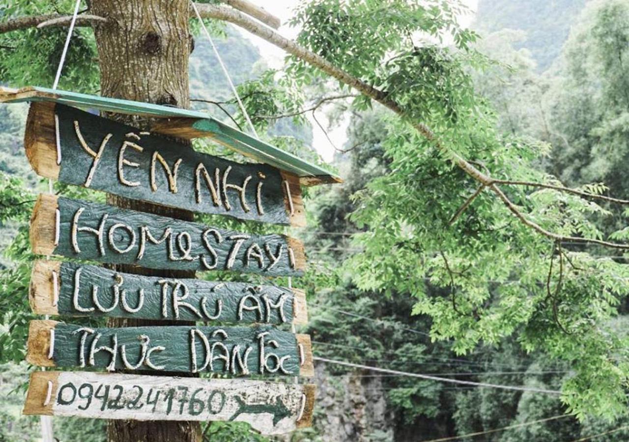 Yến Nhi Bản Giốc Homestay - Nhà sàn đá cổ Cao Bang Esterno foto